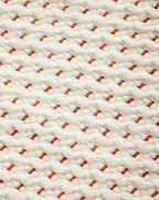 Terracotta Luxe Hand-Loomed Cotton Twill Mat Kanju Interiors