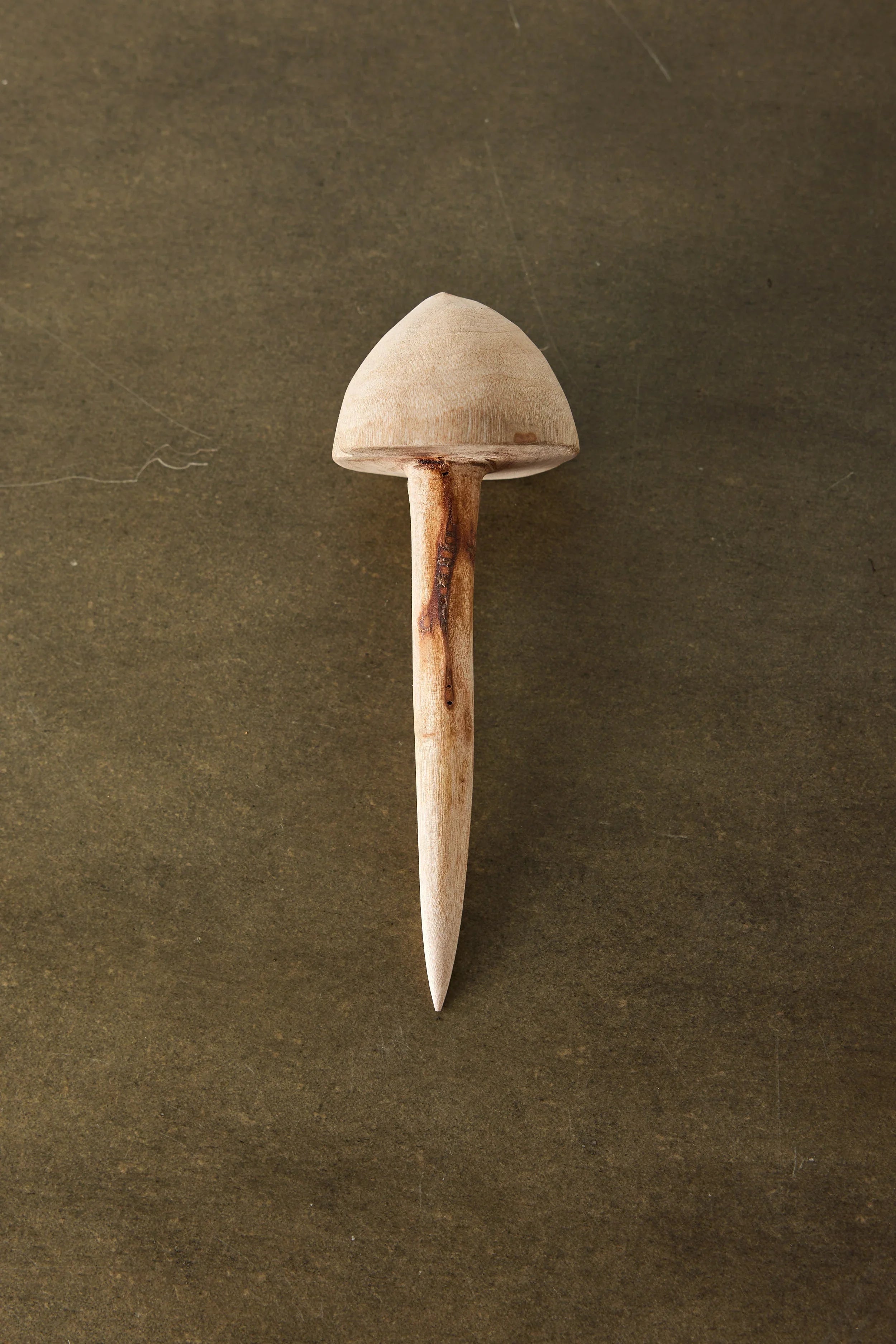 Wooden Mushroom Garden Stick Kanju Interiors