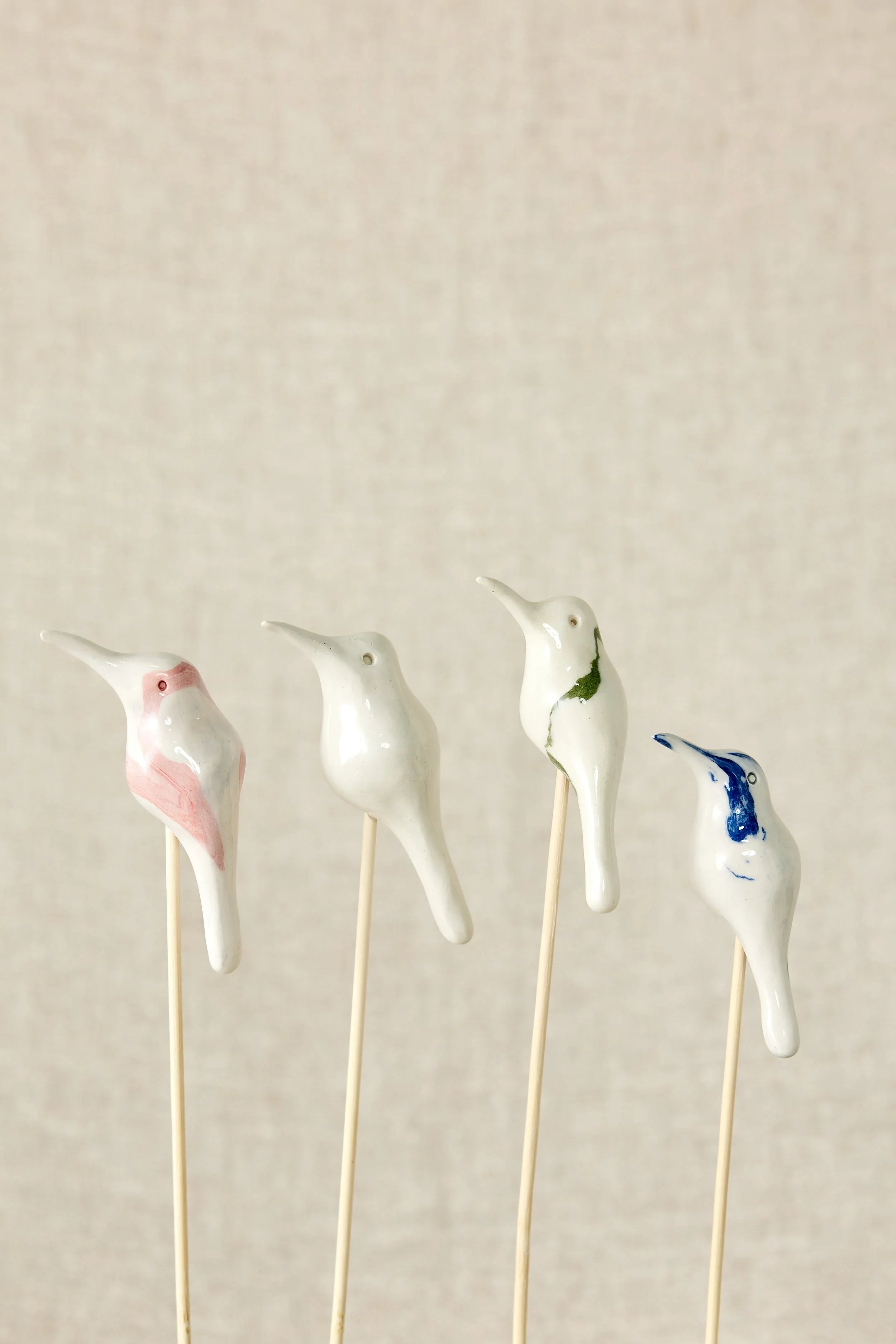 Glazed Sunbirds Bamboo Diffuser Set Kanju Interiors