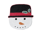 Frosty Snowman Placemat, Christmas Placemat, Snowman Placemat