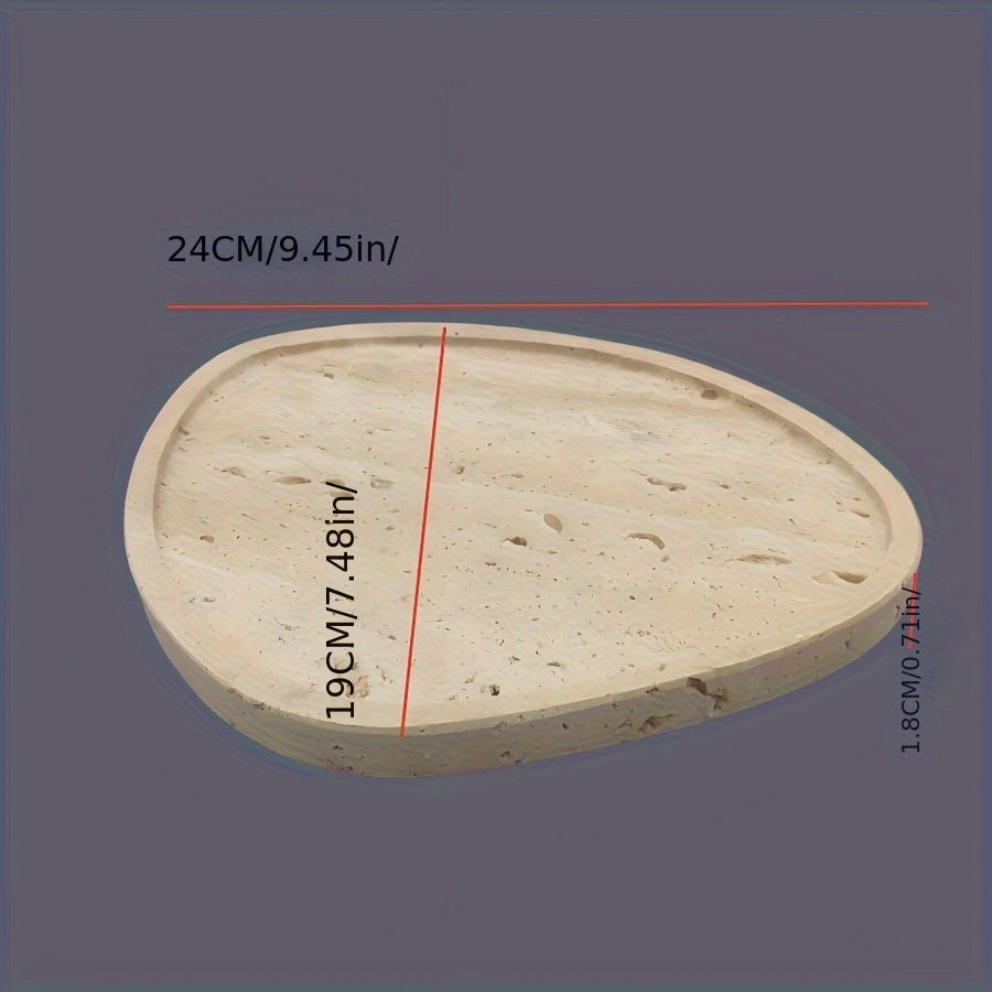 2025 Must-Have Natural Yellow Stone Tray, The Perfect Touch for Home Aesthetics, Stunning Look, Full Atmosphere, New Standard for a Refined Lifestyle, Yellow Stone Tray Unlocks New Trends in Home Storage House Of Avana