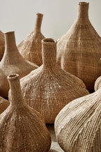 Long-Necked Ilala Garlic Gourd Basket Kanju Interiors