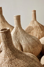 Long-Necked Ilala Garlic Gourd Basket Kanju Interiors