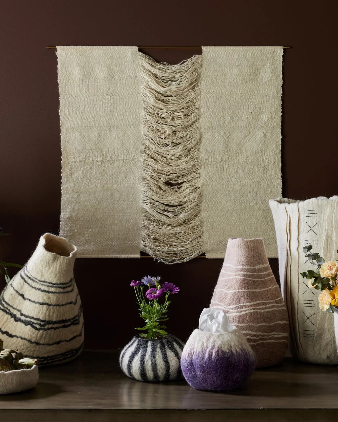 Respiro Handwoven Cotton Wall Hanging Kanju Interiors