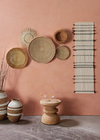 Chiaroscuro Handwoven Cotton Wall Hanging Kanju Interiors