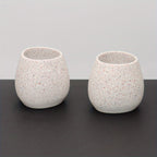 Toilet Rinse Cup - Ceramic White