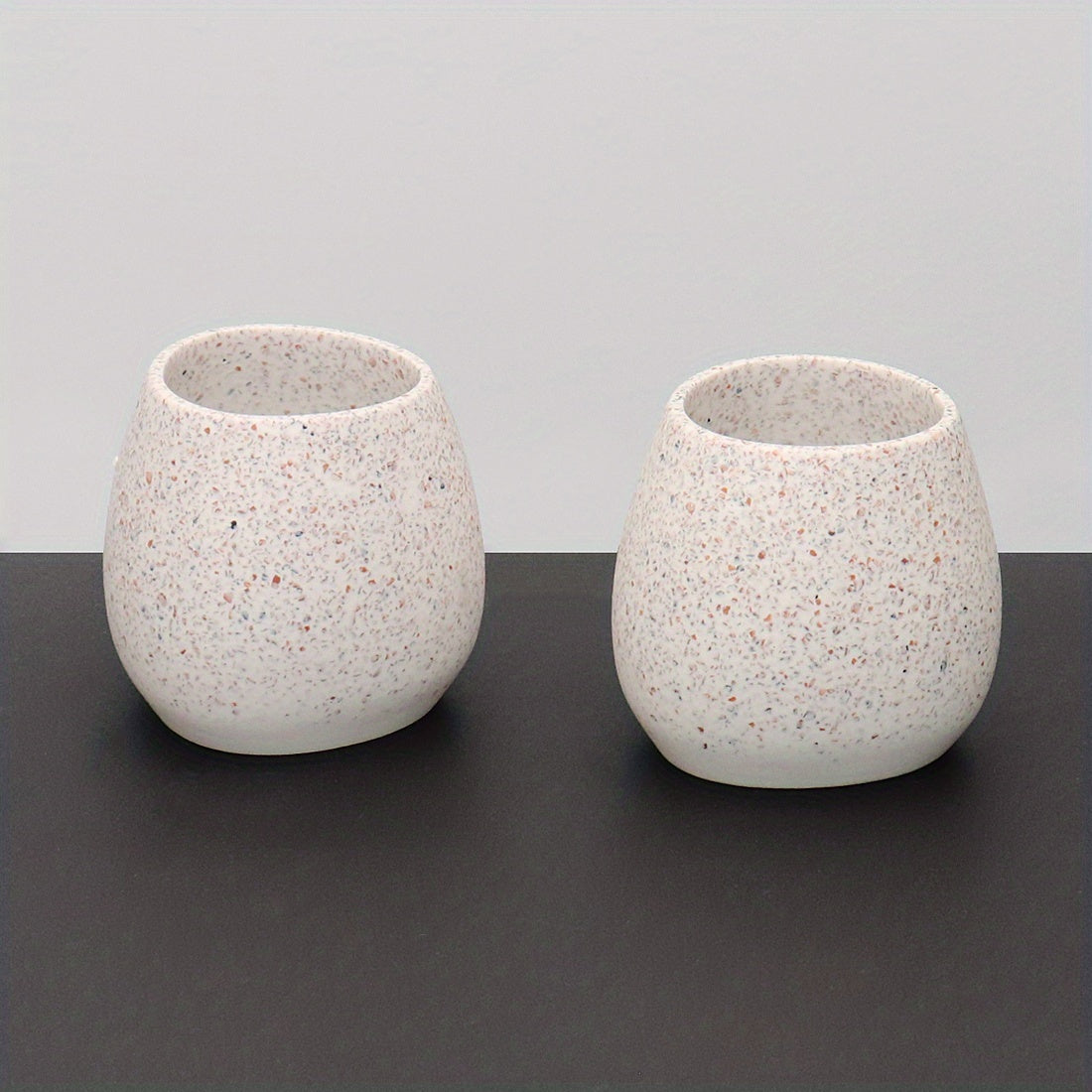 Toilet Rinse Cup - Ceramic White