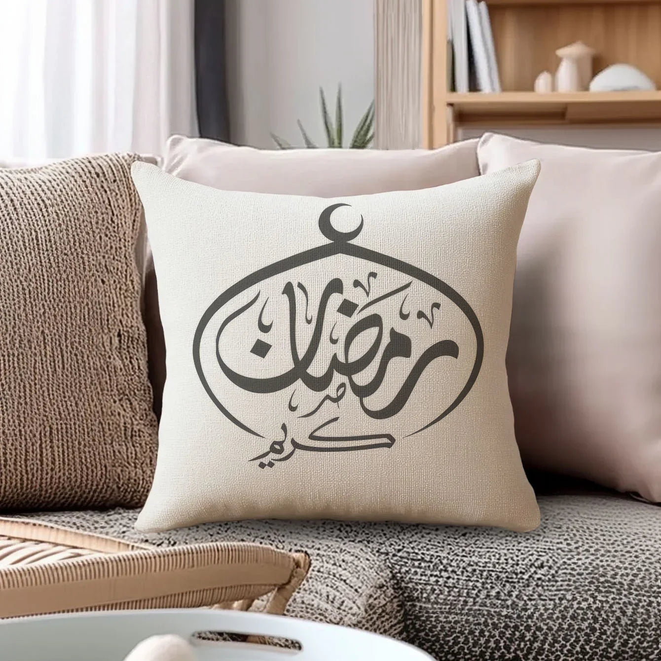Pillow Covers - Ramadan Print Polyester 44cm