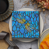 20pc Vintage Dragonfly Napkins - House Of Avana
