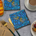 20pc Vintage Dragonfly Napkins - House Of Avana