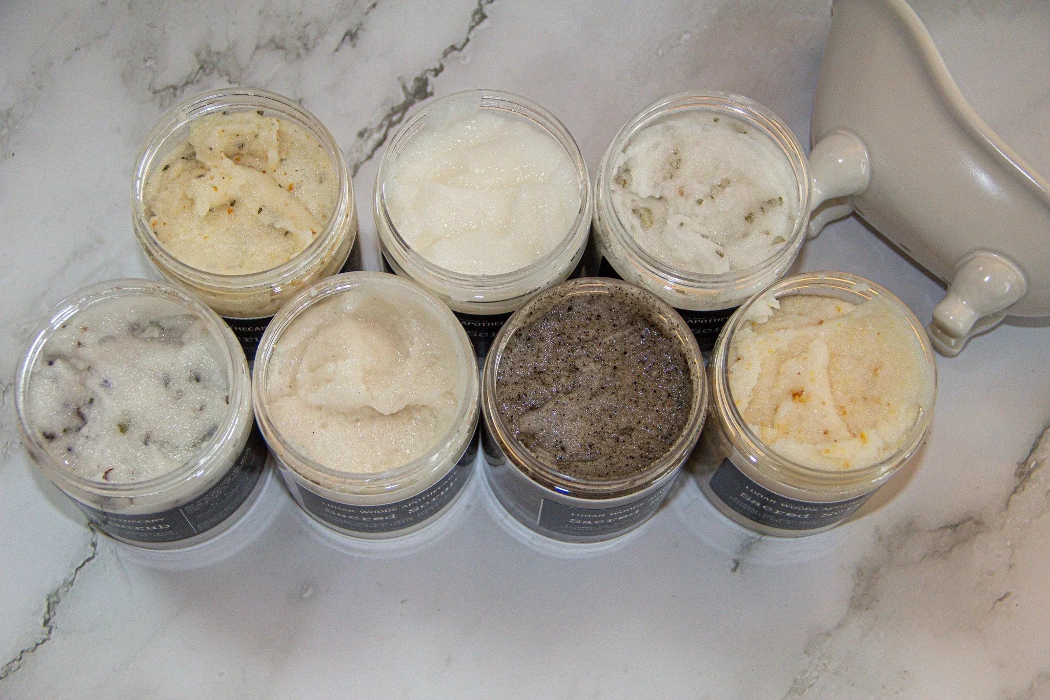 20% Off! Sacred (sugar) Scrub, front view - House Of Avana