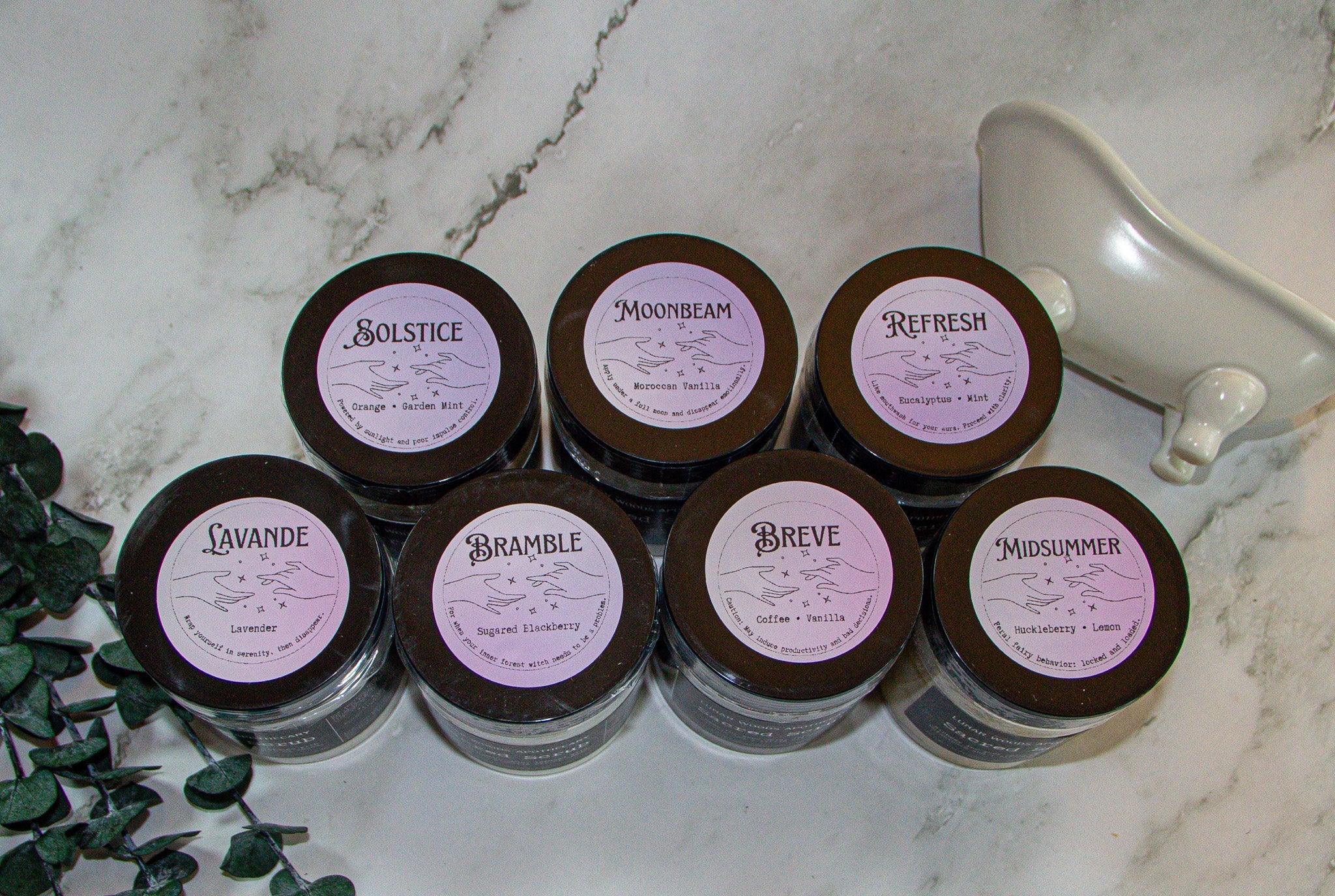 20% Off! Sacred (sugar) Scrub, texture detail - House Of Avana