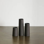 Cylinder Eucalyptus Wood Tealight Candle Holder Kanju Interiors