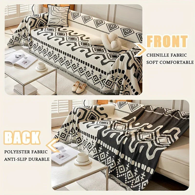 Premium Chaise Lounge Couch Cover – Waterproof & Extra Large Protection Cover Sofa Cover 180*300 topspet