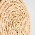 Maravi Natural Palm Leaves Woven Wall Art Kanju Interiors