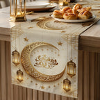 Polyester Table Runner - Rectangular Ramadan Lantern