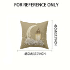 Pillowcase - Printed Golden 4pcs Set