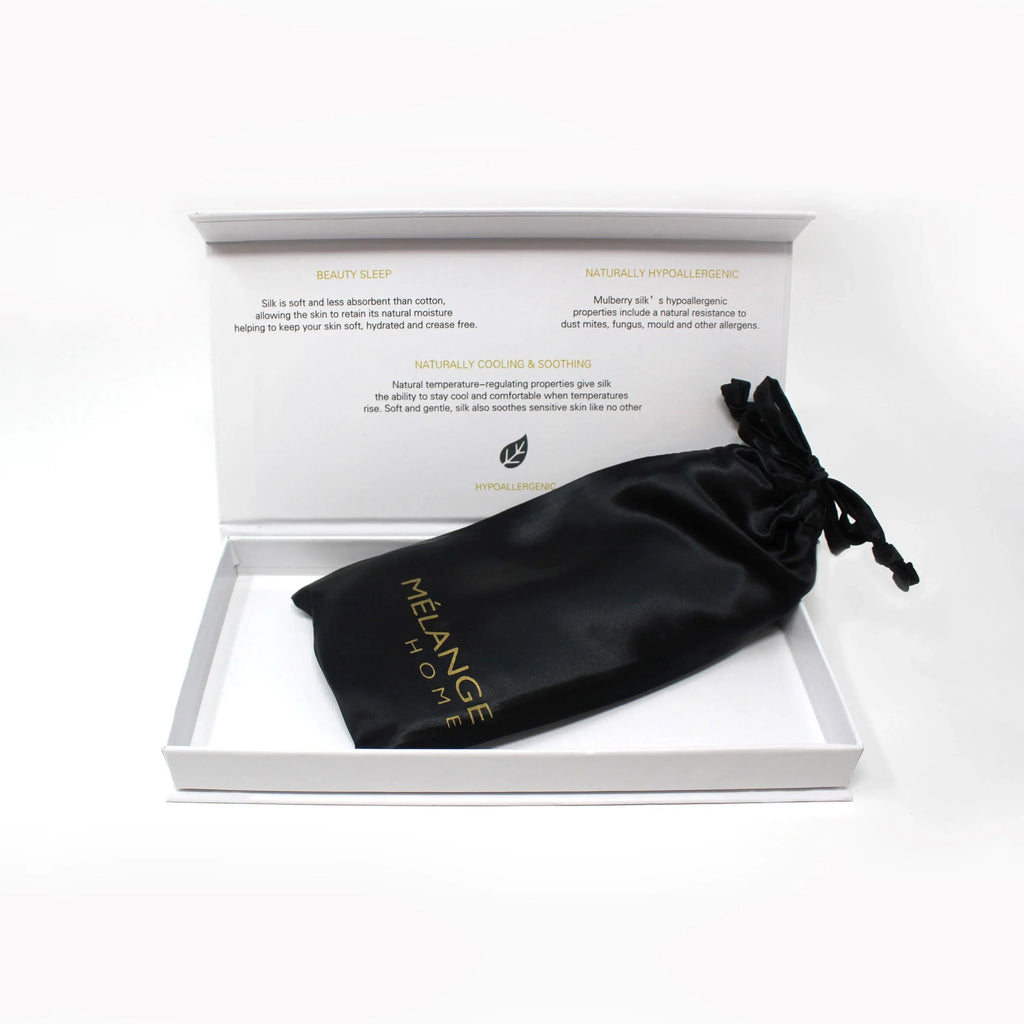 100% Mulberry Silk Eye Mask Mélange Home