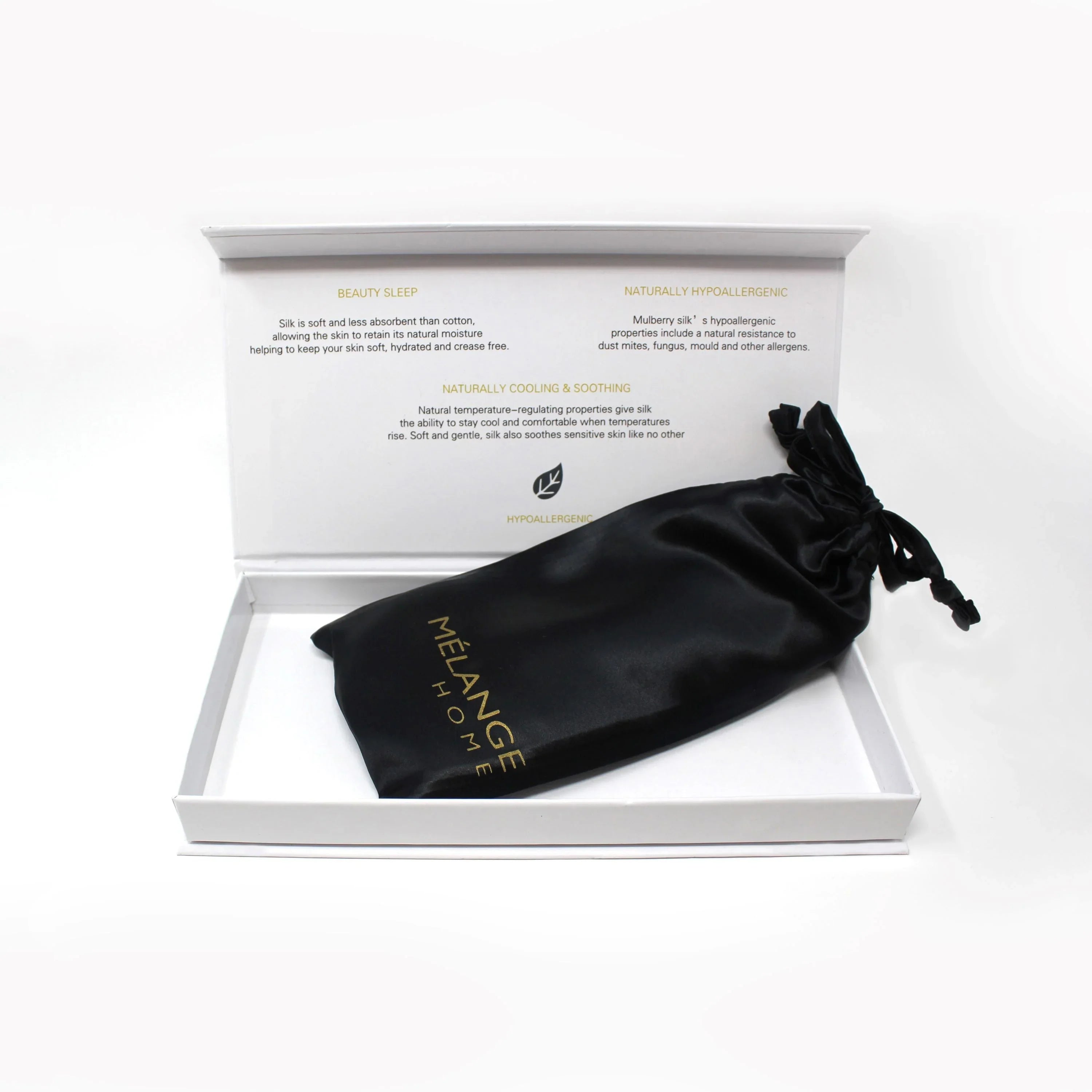 100% Mulberry Silk Eye Mask Mélange Home