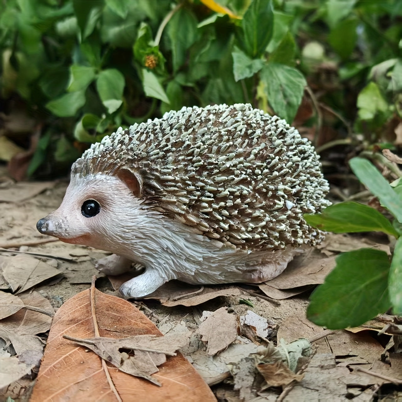 [Charming Hedgehog Statue] Resin Hedgehog Statue - Charming Outdoor/Indoor Decor for Living Room, Bedroom, Entryway, Garden - Realistic Fur Texture, Detailed Craftsmanship - Perfect Valentine's Day Gift & Home Decoration House Of Avana