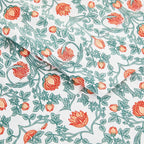 Arts & Crafts Floral Printed Sheet Set Mélange Home