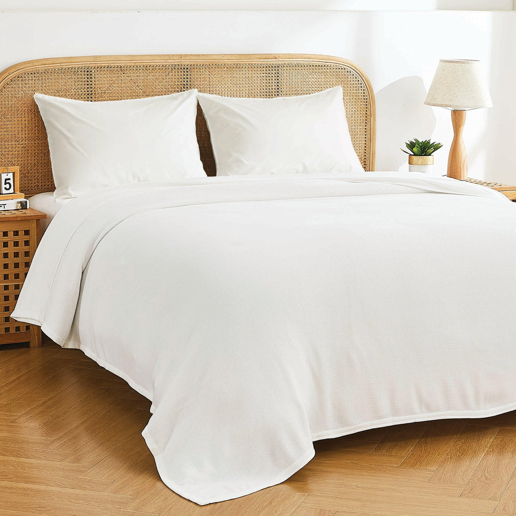 Bamboo Cotton Blanket Mélange Home