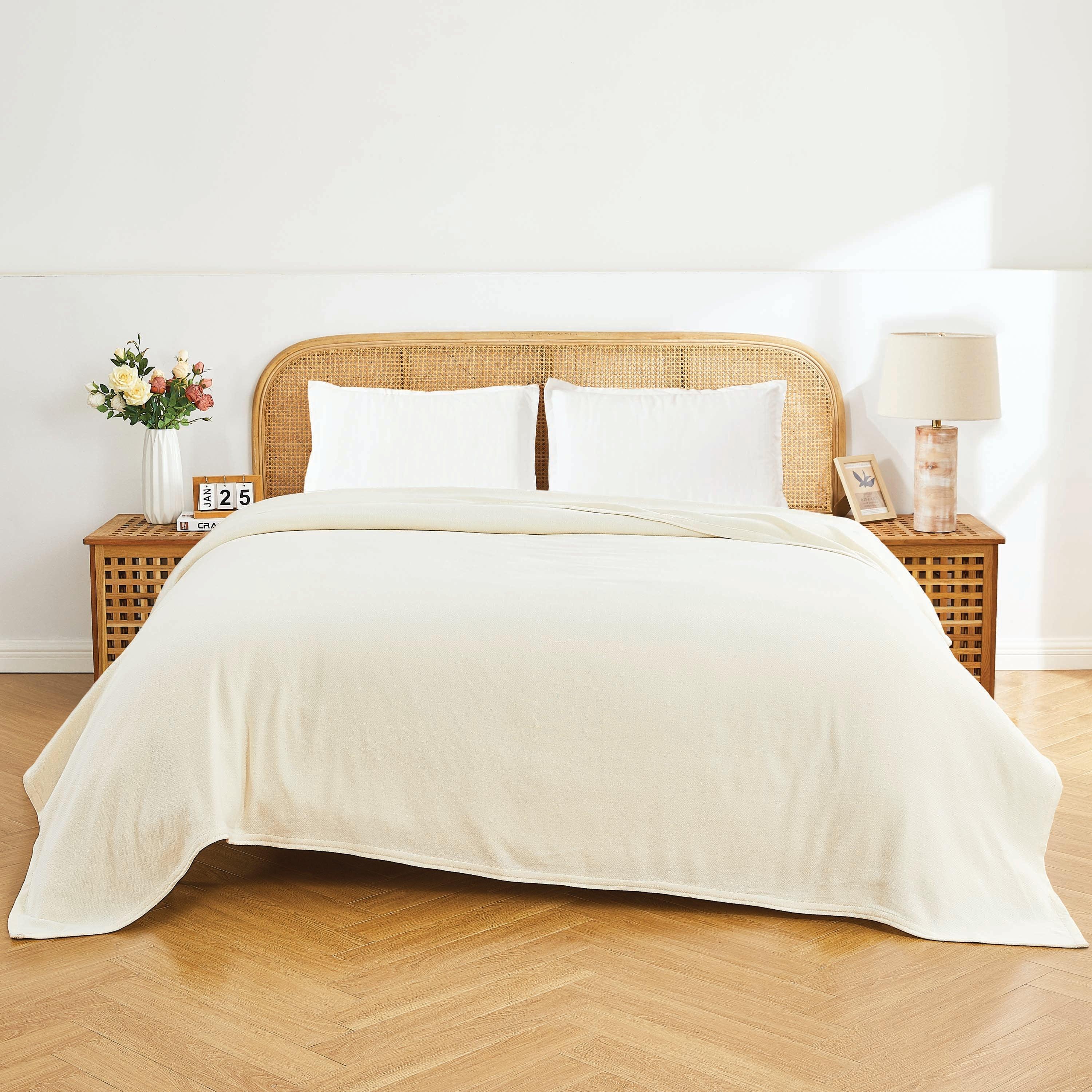 Bamboo Cotton Blanket Mélange Home