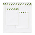 600 Thread Count Rope Embroidered Sheet Set Mélange Home