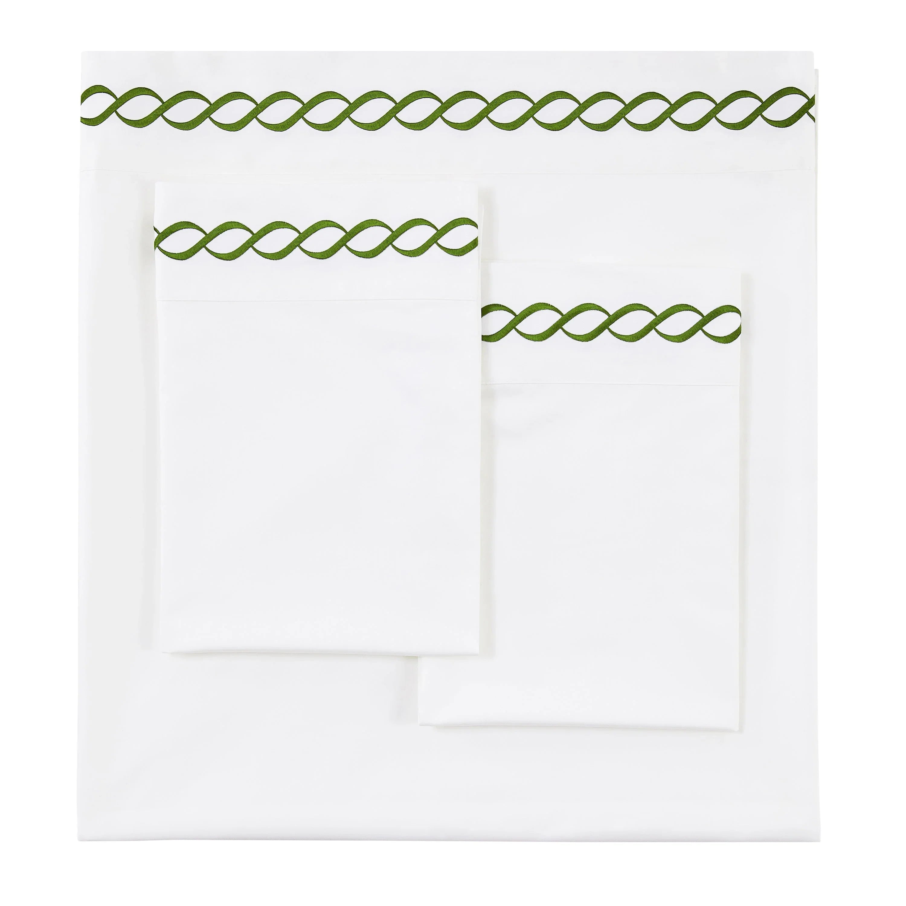 600 Thread Count Rope Embroidered Sheet Set Mélange Home