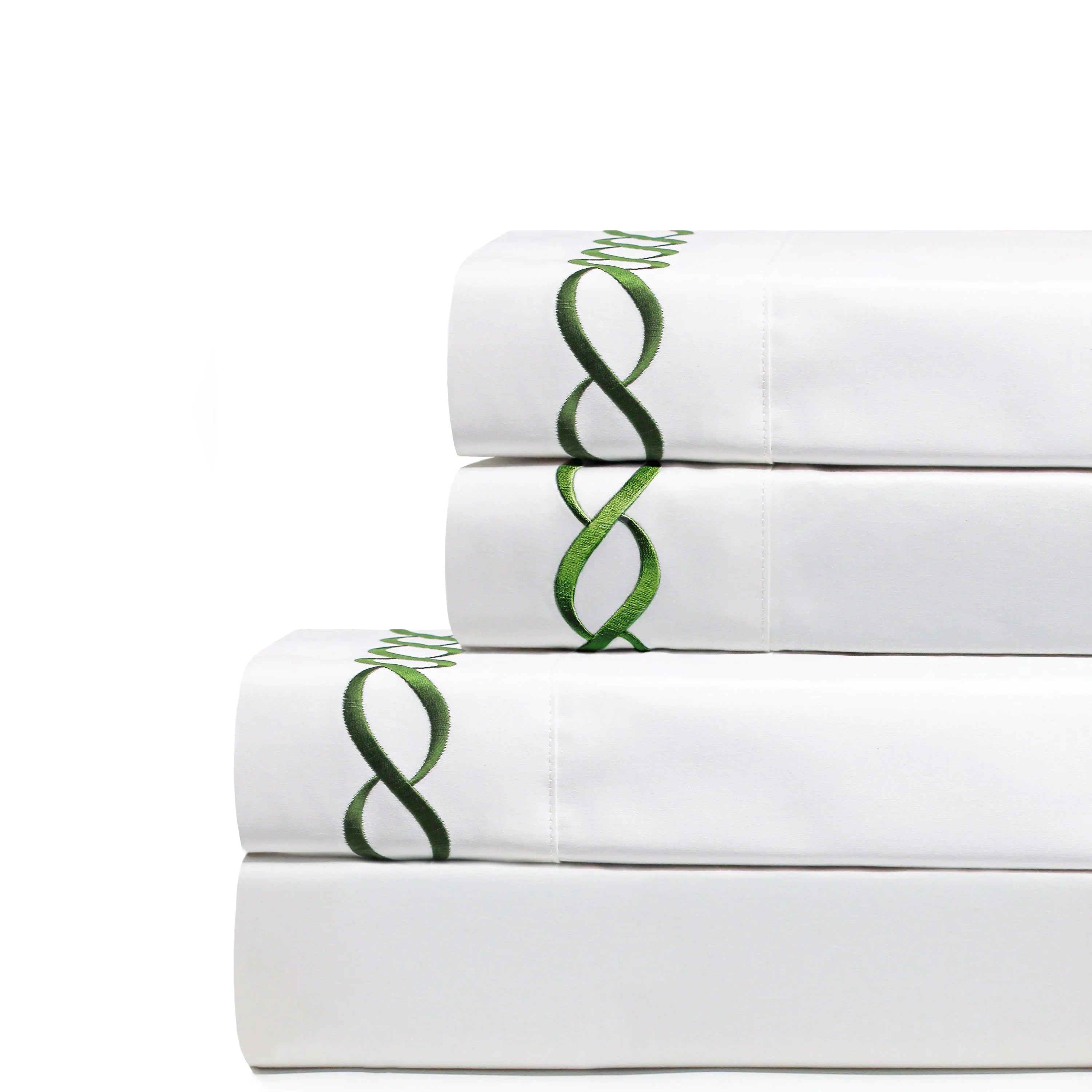 600 Thread Count Rope Embroidered Sheet Set Mélange Home