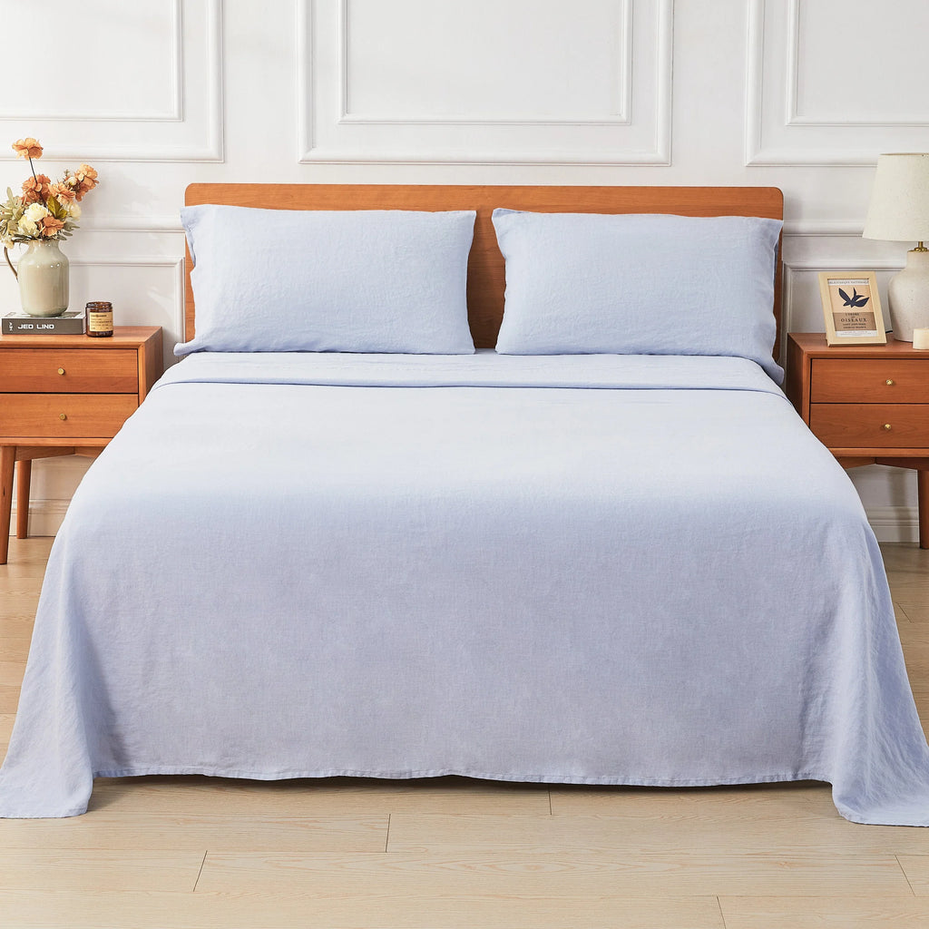 100% Linen Sheet Set Mélange Home