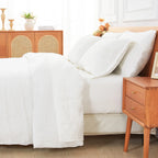 100% Linen Duvet Cover Set Mélange Home