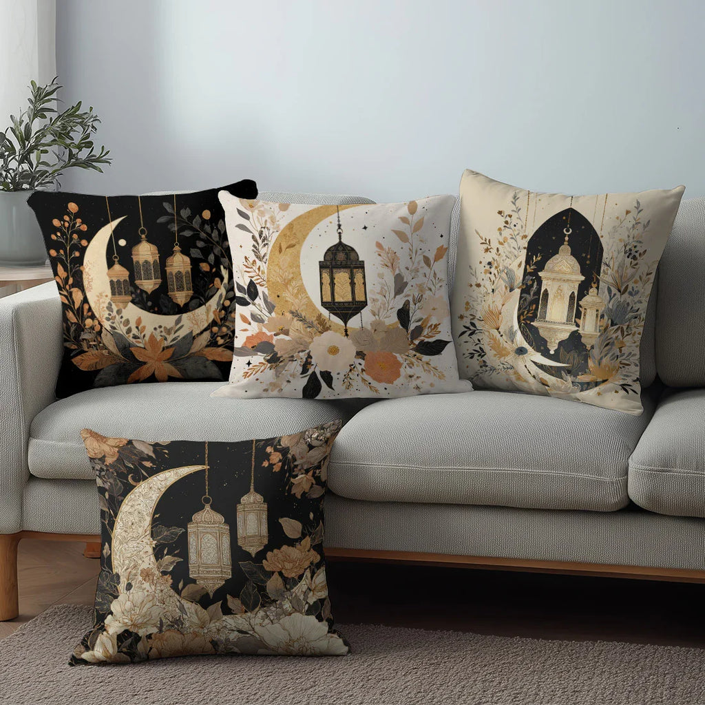 Pillow Covers - Crescent Printed Polyester 44.98cm