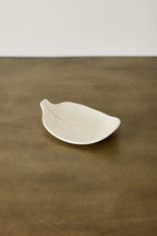 Porcelain Leaf Trinket Dish Kanju Interiors