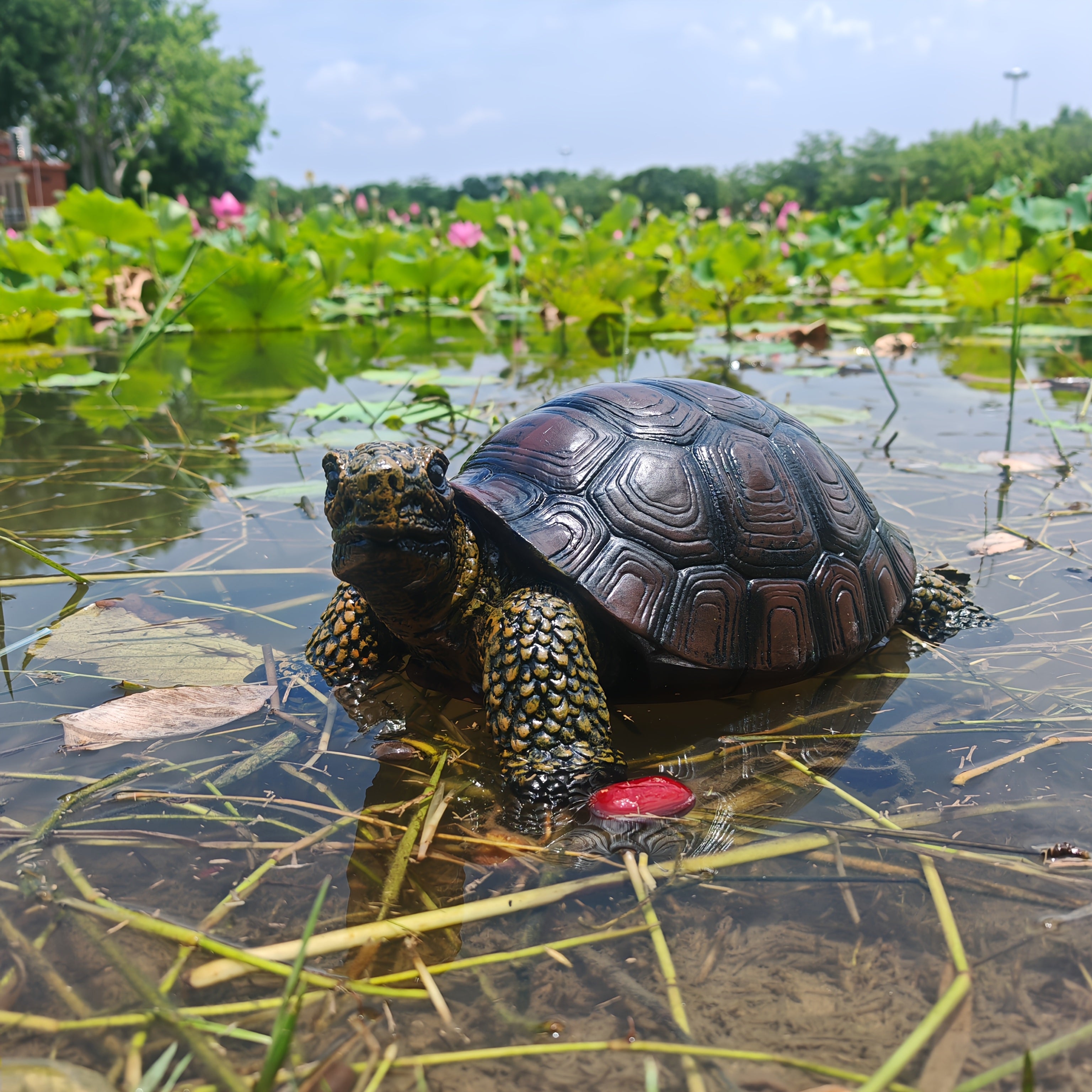 [Simulated Turtle for Home Decor] 1pc Simulated Turtle, Suitable for Home Decoration, Courtyard Decoration, Garden Decoration House Of Avana