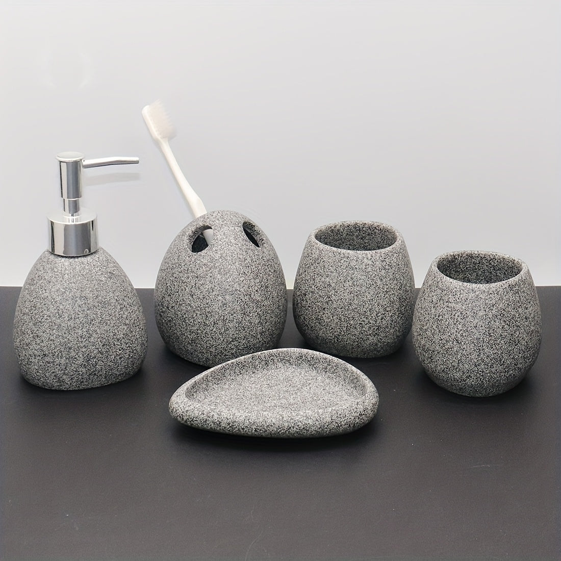 Toilet Rinse Cup - Ceramic White