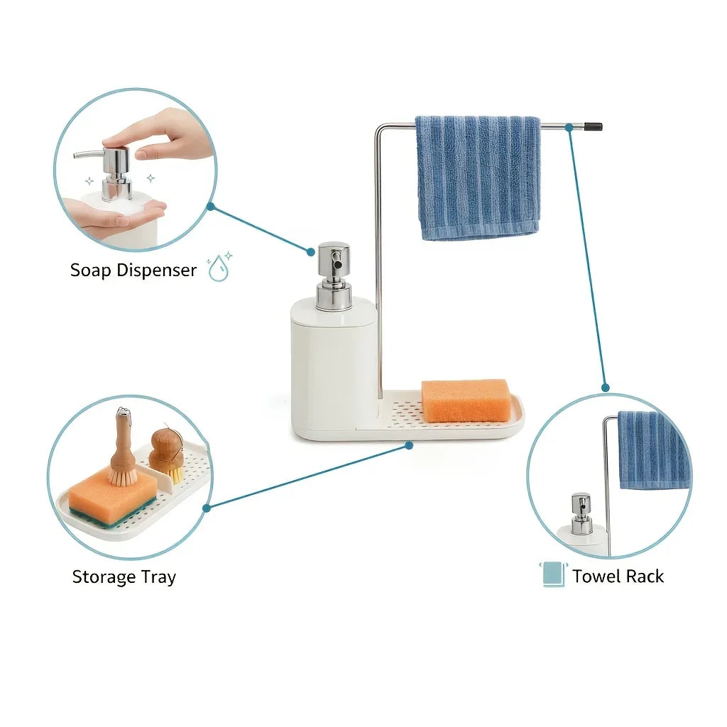 Soap Dispenser - Multifunctional Kitchen Storage