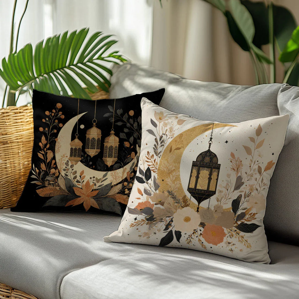 Pillow Covers - Crescent Printed Polyester 44.98cm