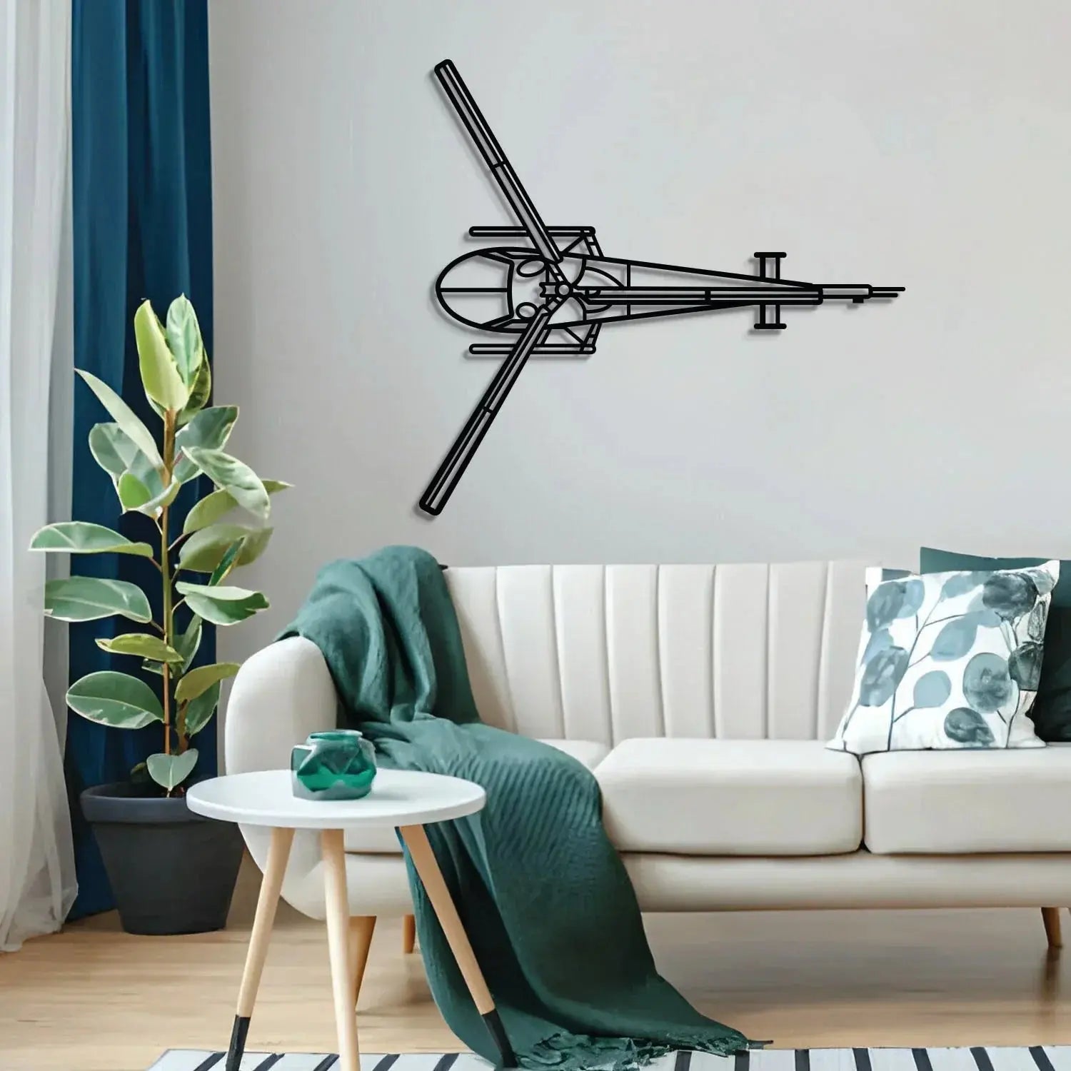 280fx Top Metal Aircraft Wall Art - Ncp0503, detail shot - House Of Avana