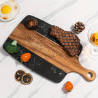 House Warming Gifts New Home, 11pcs Housewarming Gifts Basket for New House, Unique Housewarming Gift Baskets for Couples, Clients, Women (Black Marble) House Of Avana