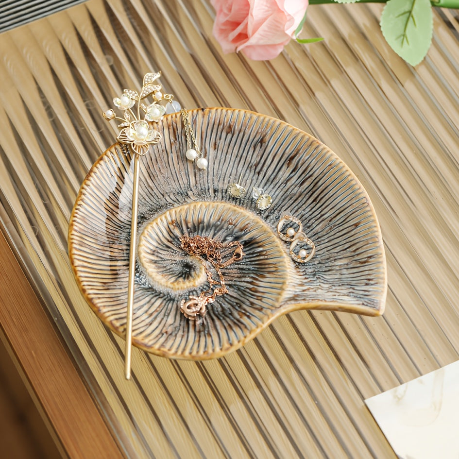 Jewelry Tray - Dual-Color Ceramic Starfish