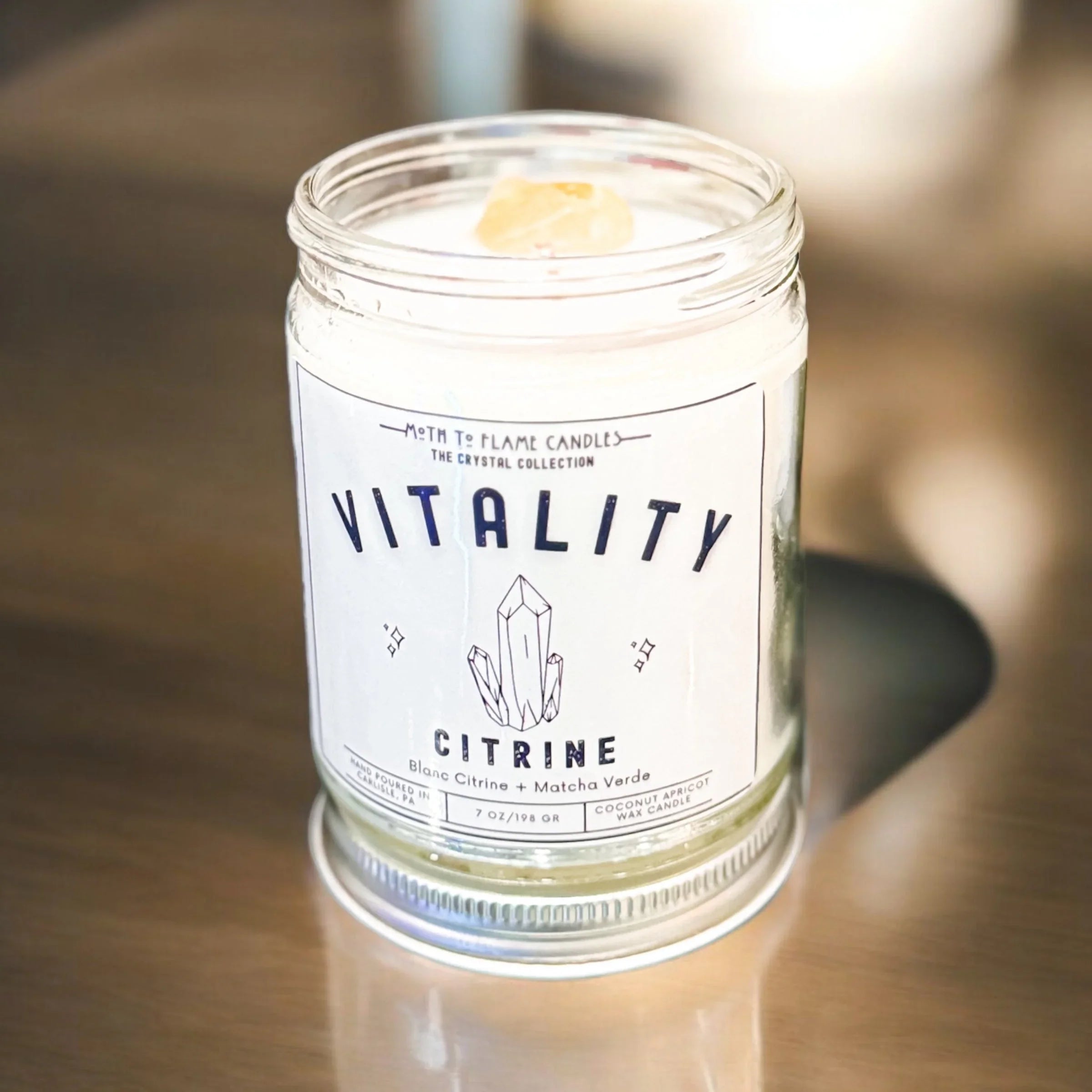Vitality – 7 oz Candle Moth to Flame Candles