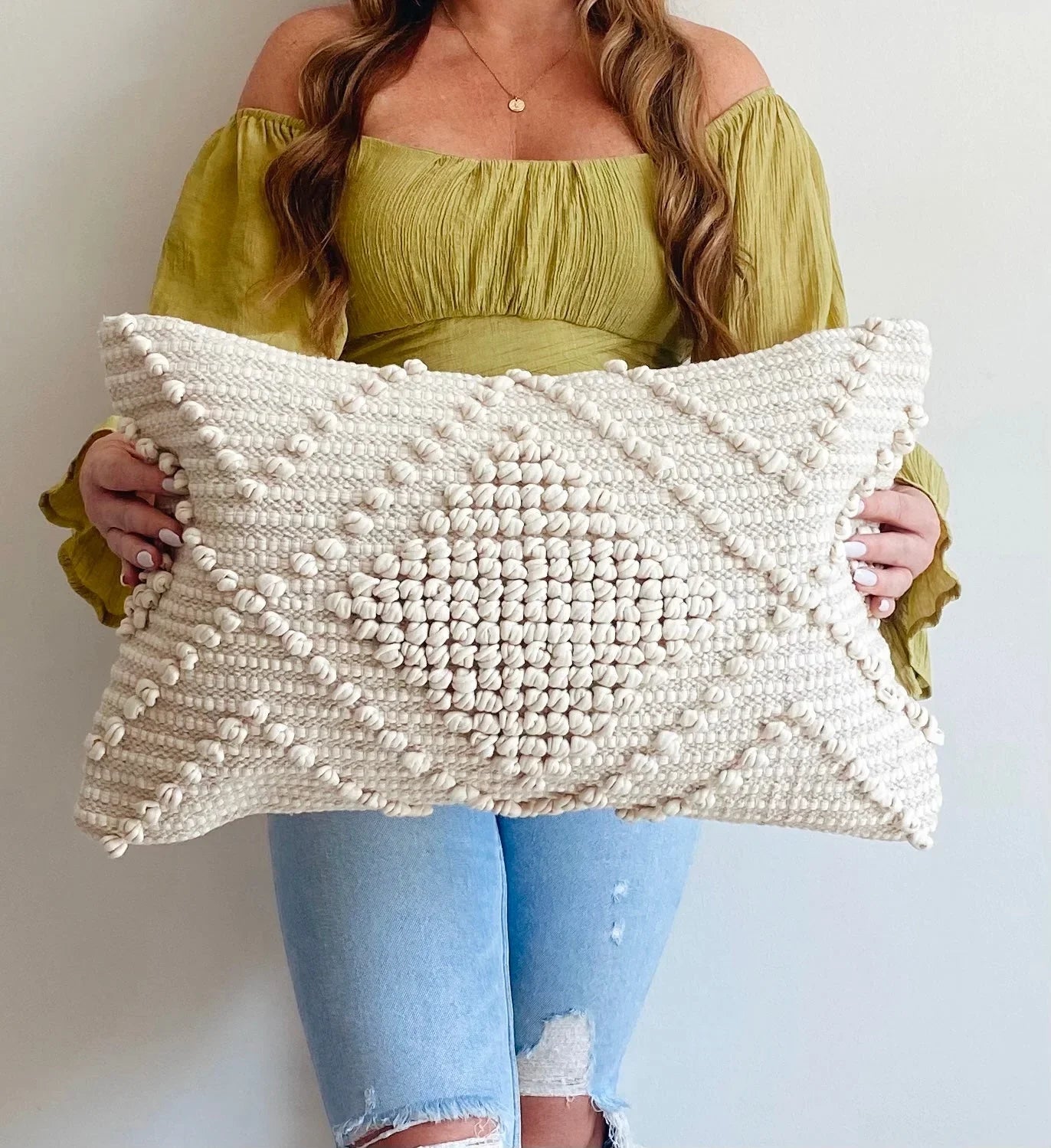 Verona Lumbar Pillow Cover PREORDER Busa Designs