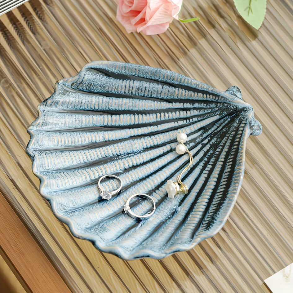 Jewelry Tray - Dual-Color Ceramic Starfish