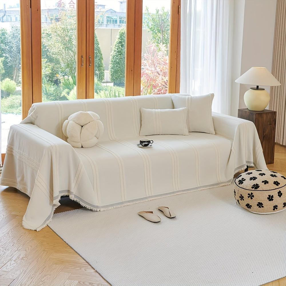 Luxury Anti- Cat Scratch Sofa Cover - Chenille Fabric Couch Protector topspet