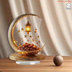 2d Flat - 2d Acrylic Crescent Moon and Star Tabletop Decor – Boho Style, Universal Holiday Collectible... - House Of Avana