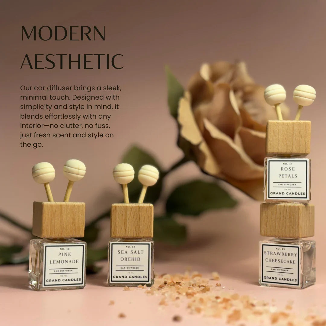 Beach Linen Car Diffuser Grand Candles LLC