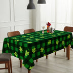 Tablecloth - Washable Polyester Clover