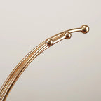 Gold Decor Bowl - Lotus Design Centerpiece