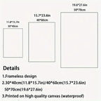 Canvas Wall Art - Vintage Islamic Architecture Frameless Poster